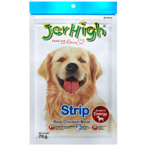 JerHigh Chicken Strip Dog Treat - 3x70g