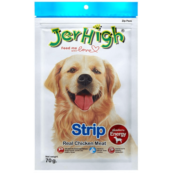 JerHigh Chicken Strip Dog Treat - 70g