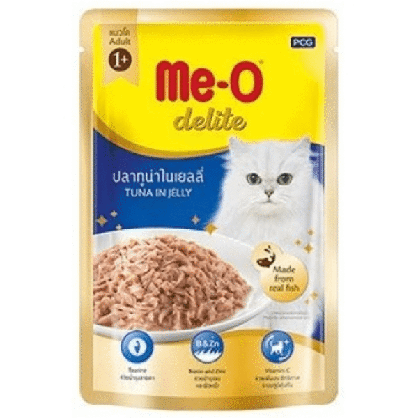 Me O Delite Tuna in Jelly Cat Wet Food - 48x70g