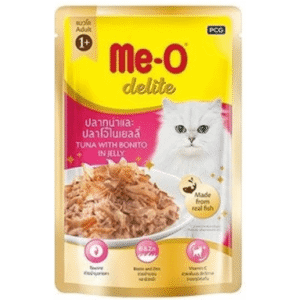 Me O Delite Tuna with Bonito in Jelly Cat Wet Food - 12x70g