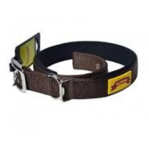 Glenand Padded Collar for Dogs (Brown) - 0.75in Width