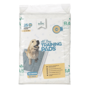 Basil Charcoal Training Pads for Puppies (60x45cm) - 25pcs