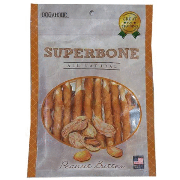 Super Bone Chicken Peanut Butter Stick Dog Treats Special Offer - 185g