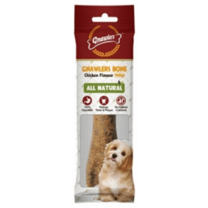 Gnawlers Chicken Bone Dog Treats (5 inch) - 3x95g