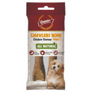 Gnawlers Chicken Bone Dog Treats (4.5 inch) - 6x90g(2pcs)