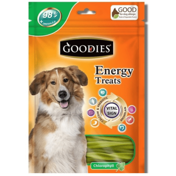 Goodies Energy Treats Chlorophyll Flavoured Dog Treats - 500g