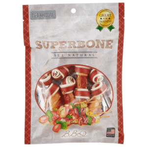 Super Bone Chicken BBQ Dog Treats Special Offer - 7 pcs
