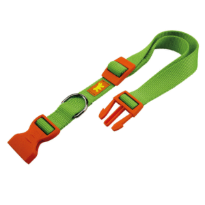 Ferplast Club C Nylon Collar for Dogs (Green) - 20/56:14 -22in Neck