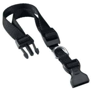 Ferplast Club C Nylon Collar for Dogs (Black) - 25/70:18 -27in Neck