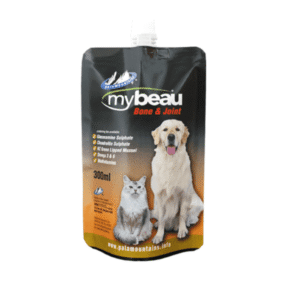 My Beau Vet Collection Bone & Joint Food Supplement with Meat & Garlic for Dogs & Cats - 300mL