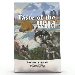 Taste of the Wild Pacific Stream Smoked Salmon Puppy Dog Dry Food | Grain Free Formula - 12.2kg