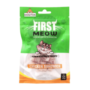 First Meow Chicken Sandwich Cat Treat - 2x40g