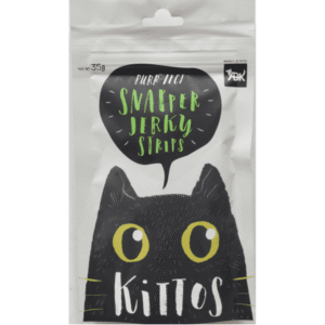 Kittos Purr Fect Snapper Jerky Strips Cat Treats Special Offer - 35g