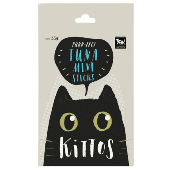 Kittos Purr fect Tuna Mini Sticks Cat Treat Special Offer - 35g