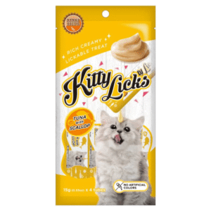 Kitty Licks Tuna Scallop Cat Treats - 60g
