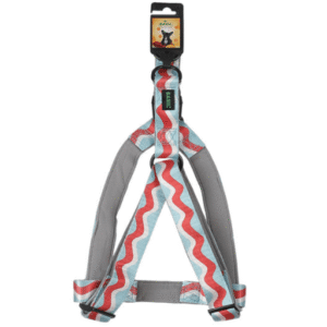 Basil Printed Adjustable Harness for Dogs (Blue) - S:12 -18in Chest
