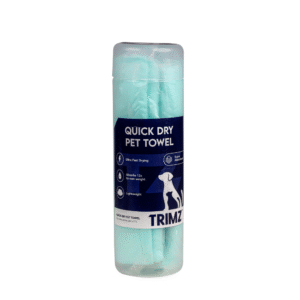 Trimz Quick Dry Absorption Towel for Dogs and Cats (Green) - 66x43cm