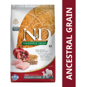 Farmina N&D Chicken & Pomegranate Adult Medium Maxi Dog Dry Food - 15kg