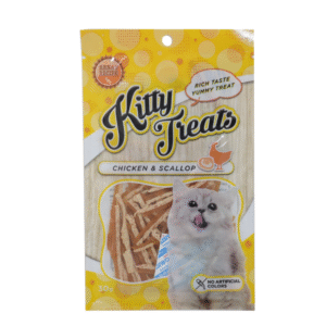 Kitty Treats Chicken with Scallop Flavour Cat Treats - 2x30g