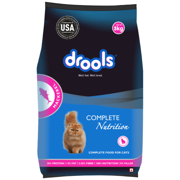 Drools Mackerel Adult Cat Dry Food - 1.2kg