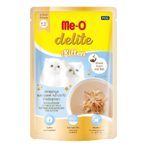 Me O Delite Tuna Mousse Gravy Kitten Wet Food - 12x70g