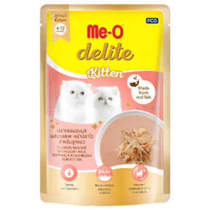 Me O Delite Salmon Moose Gravy Kitten Wet Food - 12x70g