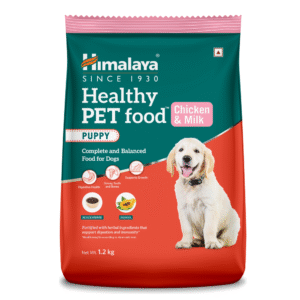 Himalaya Chicken & Milk Healthy Pet Puppy Dry Food - 1.2kg