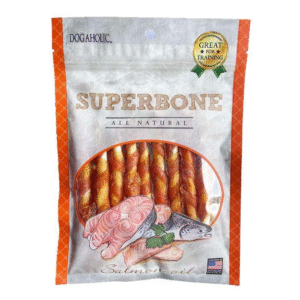 Super Bone Salmon Oil Stick Dog Treats - 140g