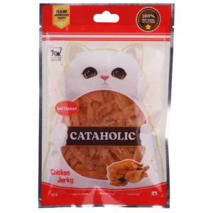 Cataholic Neko Soft Chicken Jerky Sliced Cat Treats - 3x50g