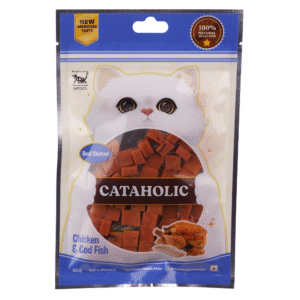 Cataholic Chicken and Codfish Cube Cat Treats - 3x50g