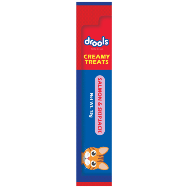 Drools Salmon & Skipjack Creamy Cat Treats (15g) - 15g