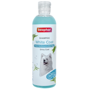 Beaphar Green Tea and Aloe Vera White Coat Shampoo for Dogs - 250mL