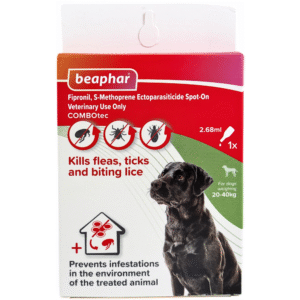 Beaphar Fipronil/s Methoprene Tick & Flea Spot On for Dogs - Gaint Dogs