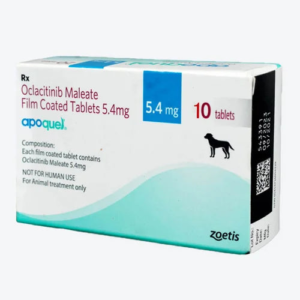 Zoetis Apoquel (Oclacitinib) 5.4mg Tablet for Dogs - 1 strip (10 tablets)