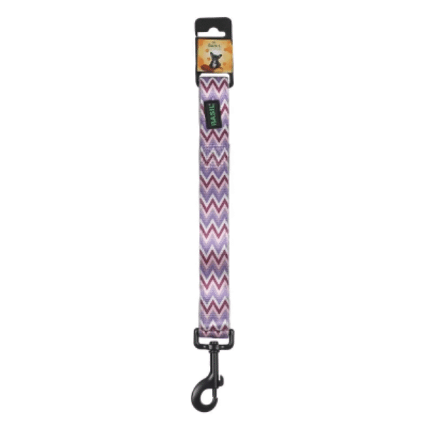 Basil Printed Collar for Dogs (Purple) - XL:20 -27in Neck