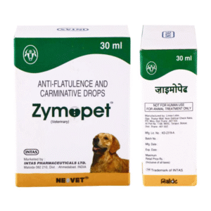 Intas Zymopet Syrup (Antiflatulence & Carminative Drops) for Dogs & Cats (30ml) - 30mL