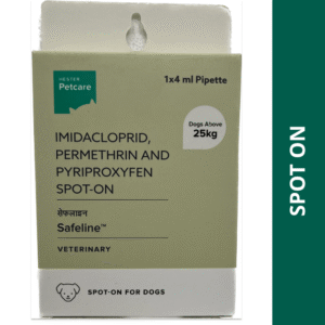 Hester Safeline (Imidacloprid) Tick and Flea Control Spot On for Dogs - 11 -25kg
