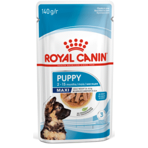Royal Canin Maxi Puppy Dog Wet Food - 10x140g