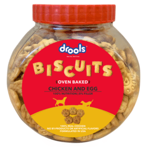 Drools Chicken and Egg Biscuit Dog Treats - 400g