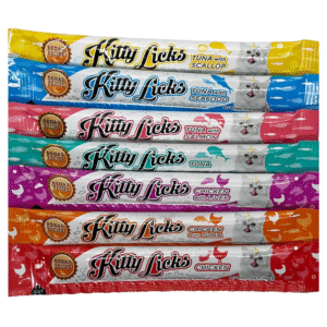 Kitty Licks 7 in 1 Assorted Flavours Cat Treats - 35 Tubes
