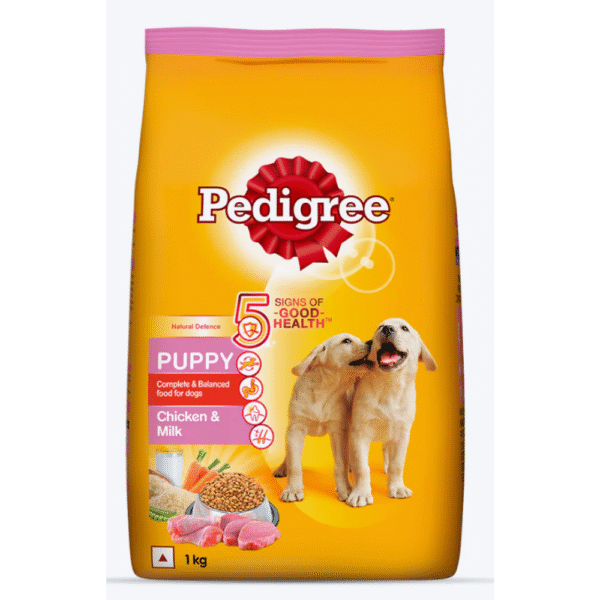 Pedigree Chicken and Milk Puppy Dry Food - 1kg