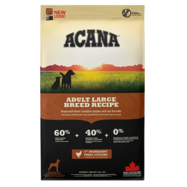 Acana Adult Large Breed Dog Dry Food - 11.4kg