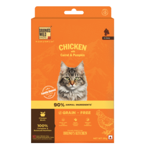 Bruno's Wild Essentials Chicken with Carrot & Pumpkin Cat Wet Food - 12x85g