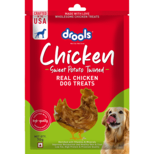Drools Sweet Potato Twined Dog Treats - 2x70g