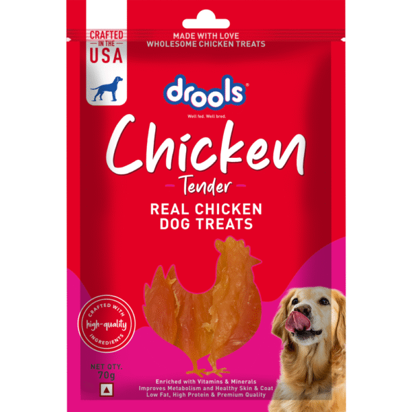 Drools Chicken Tender Treats for Dogs - 70g