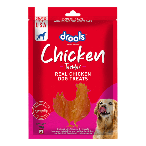 Drools Chicken Tender Dog Treats - 3x70g