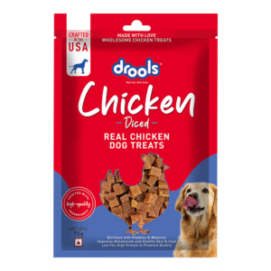 Drools Chicken Diced Dog Treats - 2x70g