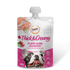 Gnawlers Atlantic Salmon and Cranberry Thick and Creamy Dog Treats - 100g