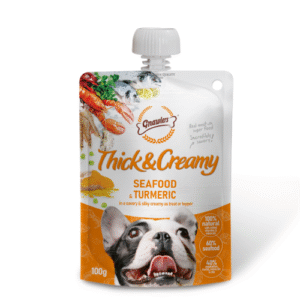 Gnawlers Seafood and Turmeric Thick and Creamy Dog Treats - 100g