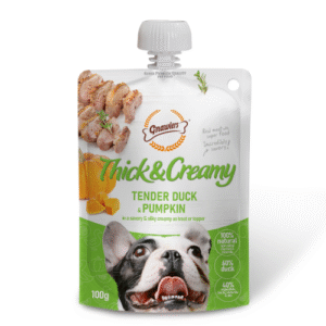 Gnawlers Tender Duck and Pumpkin Thick and Creamy Dog Treats - 100g